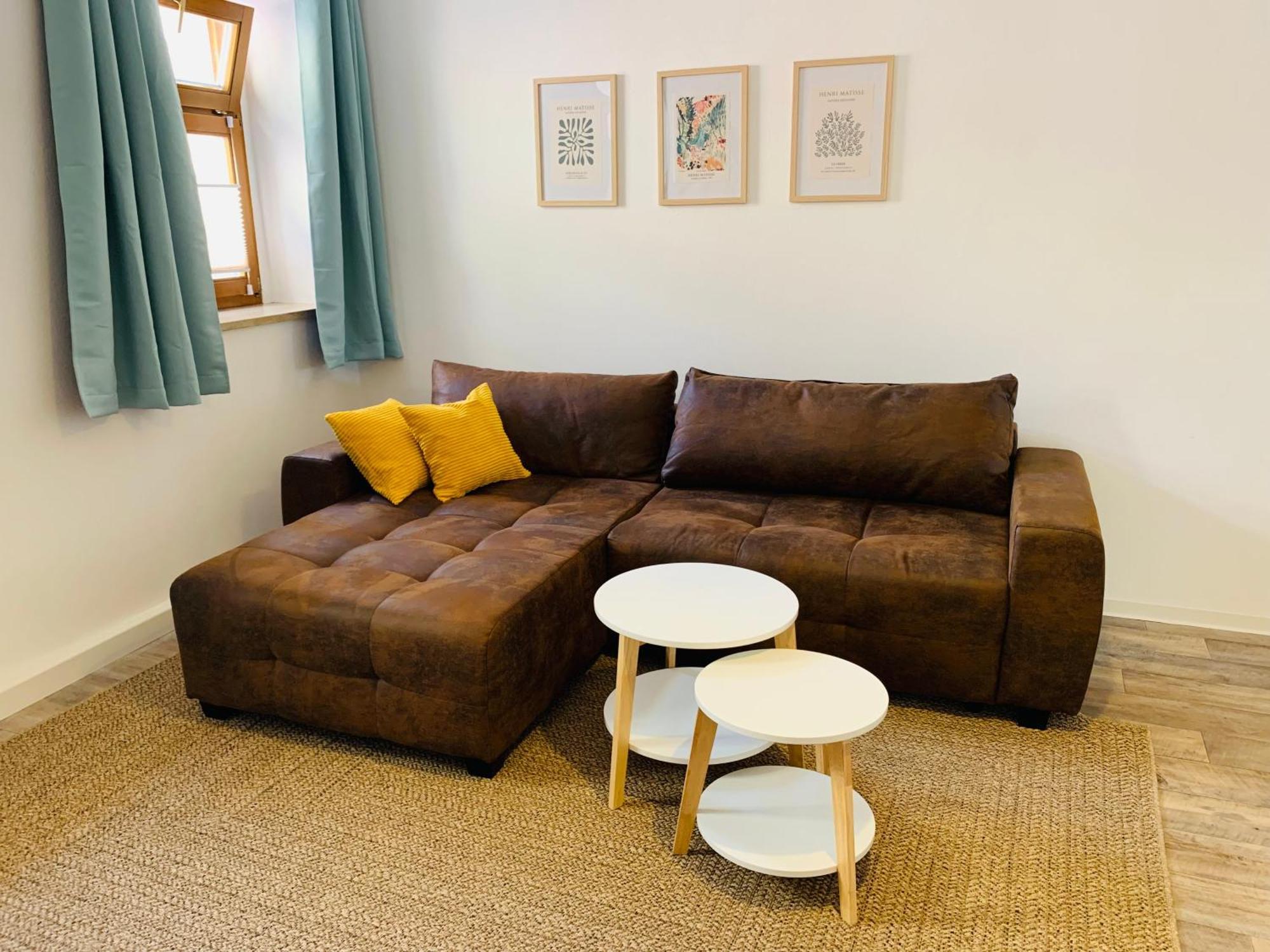 Am Schloss Wolkenstein, 86M2, 3Br, Babybett, Office 외부 사진
