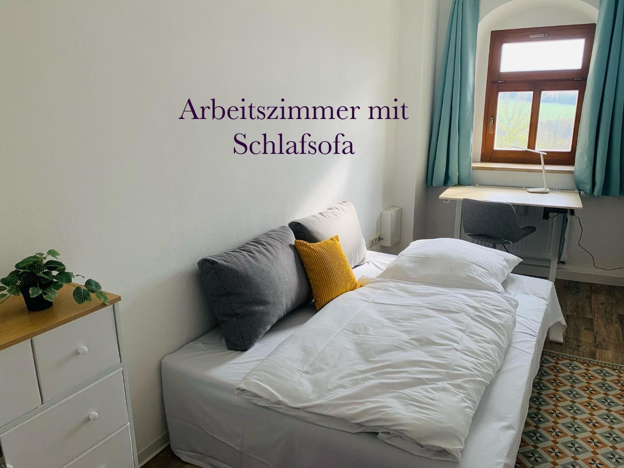 Am Schloss Wolkenstein, 86M2, 3Br, Babybett, Office 외부 사진