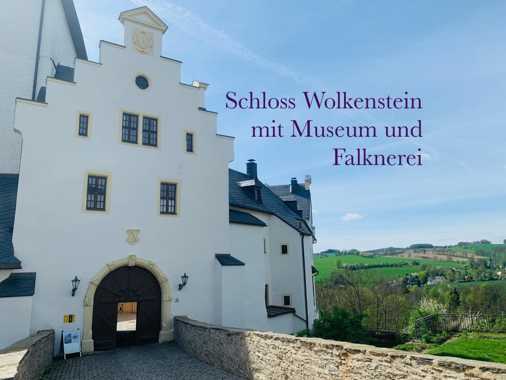 Am Schloss Wolkenstein, 86M2, 3Br, Babybett, Office 외부 사진